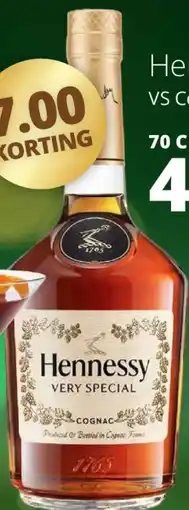 Mitra Hennessy VS Cognac aanbieding