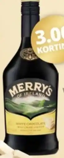 Mitra Merrys Witte Chocolade Likeur aanbieding