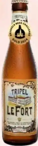 Mitra LeFort Tripel aanbieding