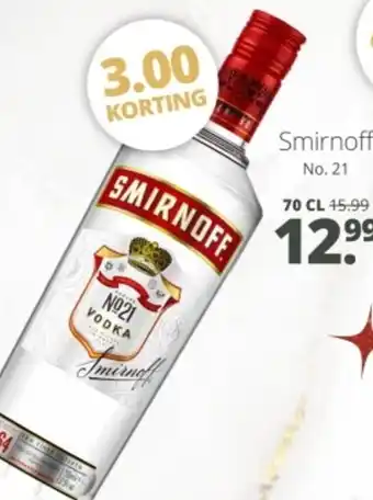 Mitra Smirnoff No.21 aanbieding