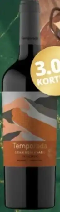 Mitra Temporada Malbec Gran Reservado aanbieding