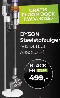EP Beerepoot DYSON Steelstofzuiger aanbieding