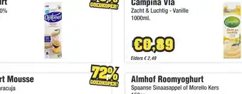 Budget Food Optimel Yoghurt aanbieding