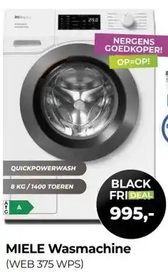 EP Beerepoot MIELE Wasmachine aanbieding