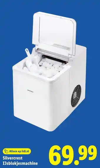 Lidl Silvercrest IJsblokjesmachine aanbieding