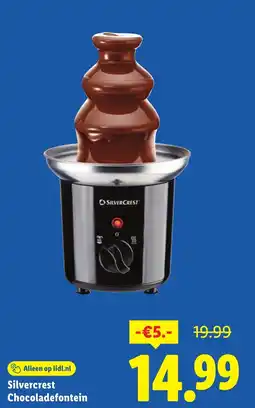 Lidl Silvercrest Chocoladefontein aanbieding