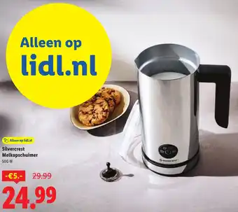 Lidl Silvercrest Melkopschuimer aanbieding