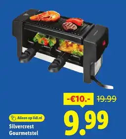 Lidl Silvercrest Gourmetstel aanbieding