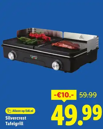 Lidl Silvercrest Tafelgrill aanbieding