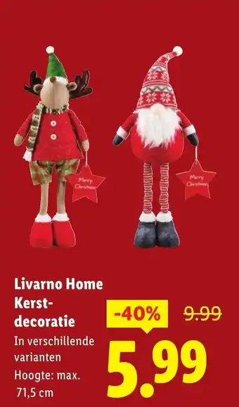 Lidl Livarno Home Kerstdecoratie aanbieding
