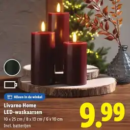 Lidl Livarno Home LED-waskaarsen aanbieding