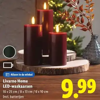 Lidl Livarno Home LED-waskaarsen aanbieding