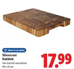 Lidl Silvercrest Hakblok aanbieding