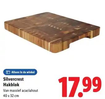 Lidl Silvercrest Hakblok aanbieding