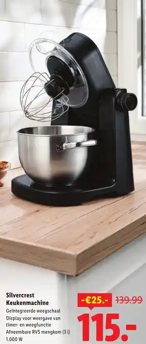 Lidl Silvercrest Keukenmachine aanbieding