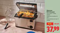 Lidl Silvercrest RVS frituurpan aanbieding