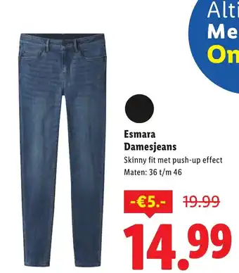 Lidl Esmara Damesjeans aanbieding