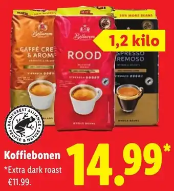 Lidl Koffiebonen aanbieding