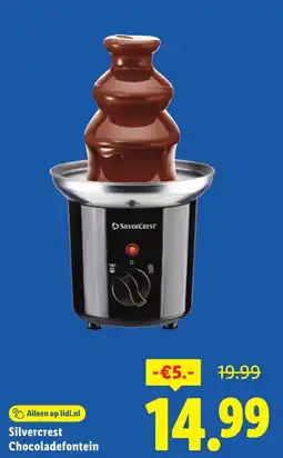 Lidl Silvercrest Chocoladefontein aanbieding