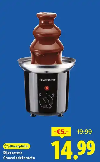Lidl Silvercrest Chocoladefontein aanbieding