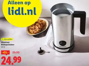 Lidl Silvercrest Melkopschuimer aanbieding