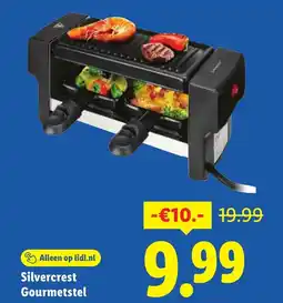 Lidl Silvercrest Gourmetstel aanbieding