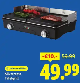 Lidl Silvercrest Tafelgrill aanbieding