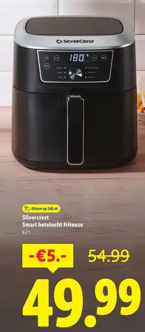 Lidl Silvercrest Smart hetelucht friteuse aanbieding