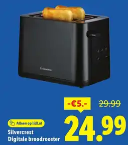 Lidl Silvercrest Digitale broodrooster aanbieding