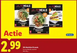 Lidl XXL Nutrition fit meals aanbieding