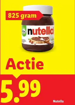 Lidl Nutella aanbieding