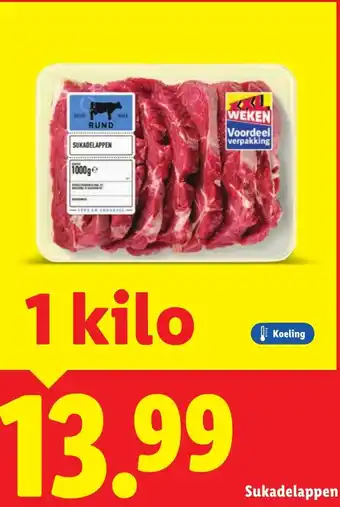 Lidl Sukadelappen aanbieding