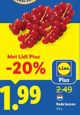 Lidl Rode bessen aanbieding