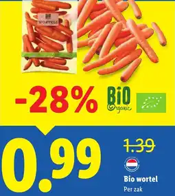 Lidl Bio wortel aanbieding