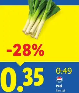 Lidl Prei aanbieding