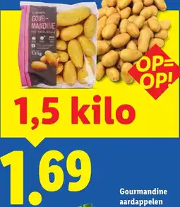 Lidl Gourmandine aardappelen aanbieding