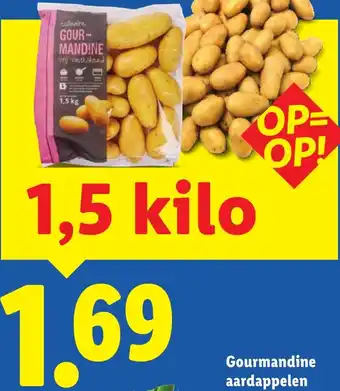 Lidl Gourmandine aardappelen aanbieding