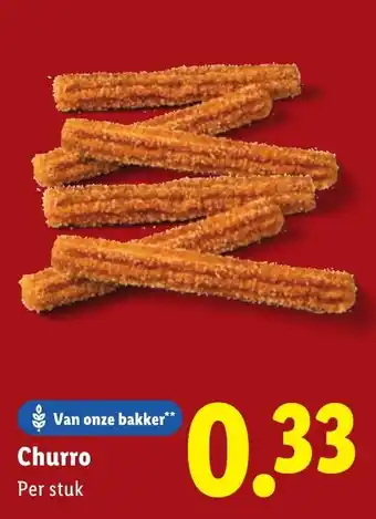 Lidl Churro aanbieding