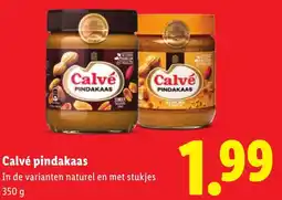 Lidl Calvé pindakaas aanbieding