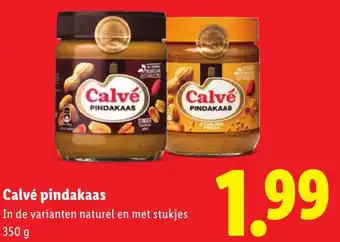 Lidl Calvé pindakaas aanbieding