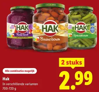 Lidl Hak aanbieding