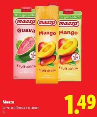 Lidl Maaza aanbieding