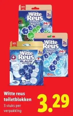 Lidl Witte reus toiletblokken aanbieding