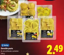 Lidl Gevulde pasta aanbieding