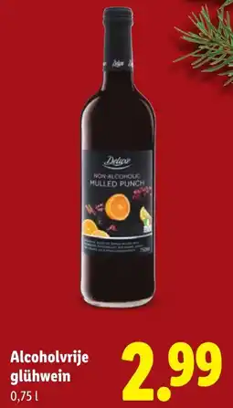 Lidl Alcoholvrije glühwein aanbieding