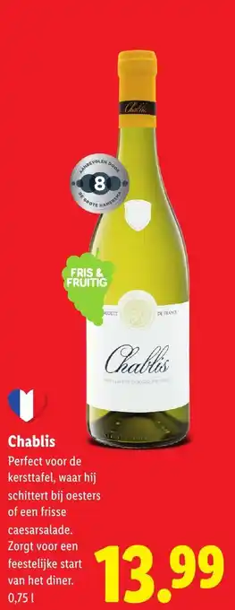Lidl Chablis aanbieding