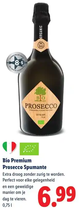 Lidl Bio Premium Prosecco Spumante aanbieding
