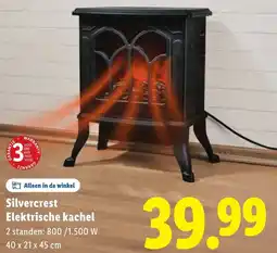 Lidl Silvercrest Elektrische kachel aanbieding