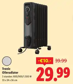 Lidl Tronic Olieradiator aanbieding