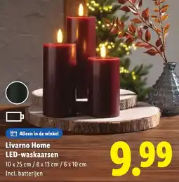 Lidl Livarno Home LED-waskaarsen aanbieding